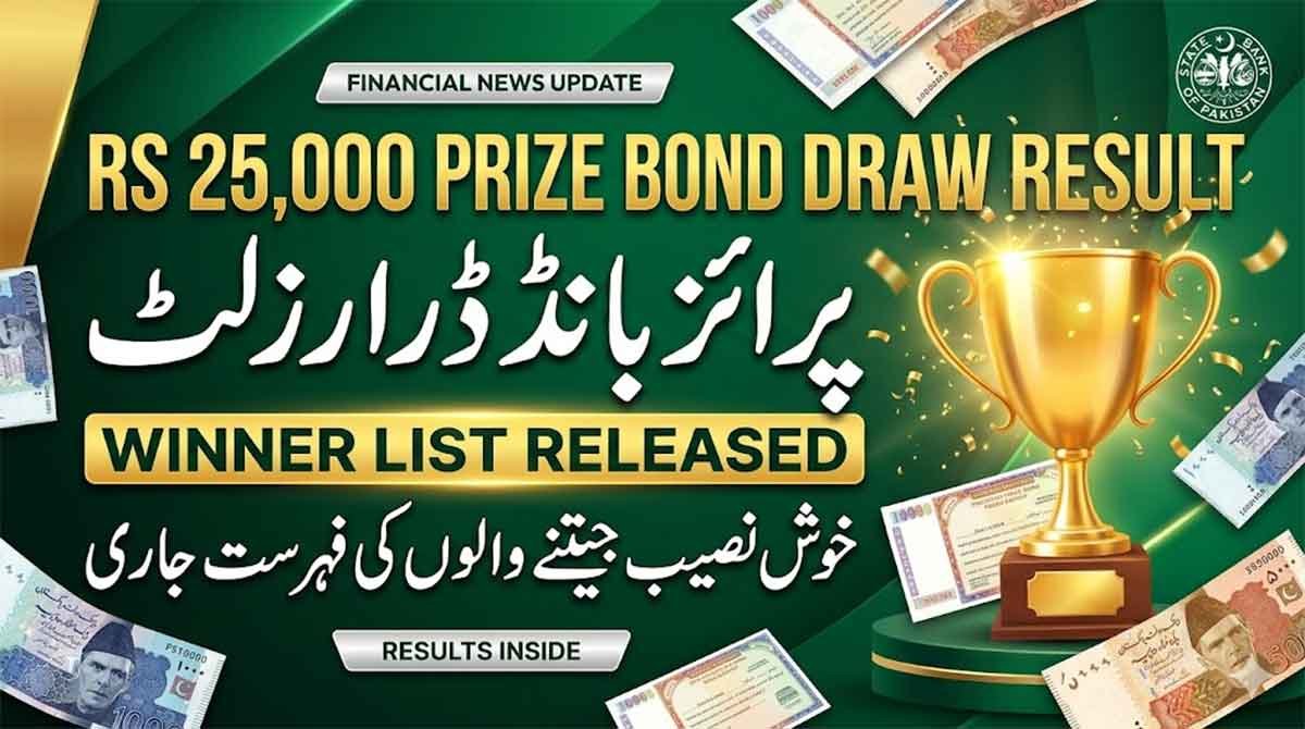 Rs 25000 Prize Bond Draw Result balloting